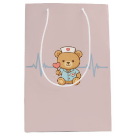 Sjuksköterska Teddybjörn Presentpåse