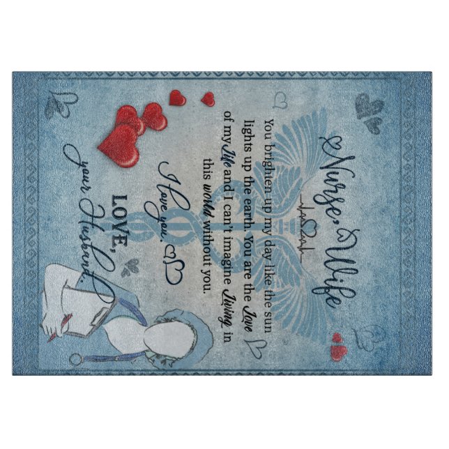 Sjuksköterska till min fru Blanket (Framsidan)