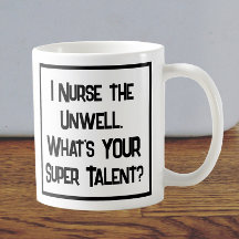 Sjuksköterska Toppen Talent. Kaffe Mugg