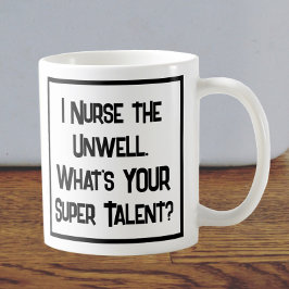 Sjuksköterska Toppen Talent. Kaffe Mugg