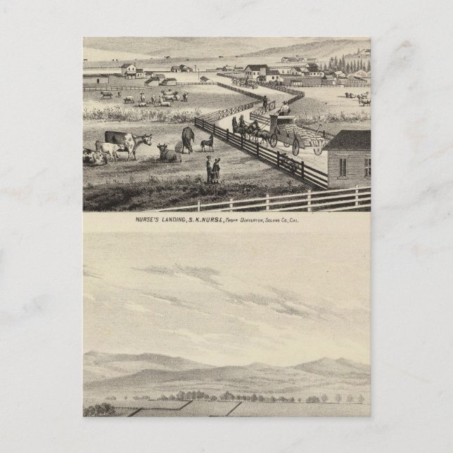 Sjuksköterska, Turner Vykort (Framsida)