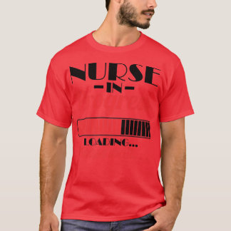 Sjuksköterska under arbeteSjuksköterska i framtida T Shirt