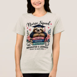 Sjuksköterska Utexaminerad Och Legitimerad Dovhet T Shirt