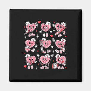 Sjuksköterska Valentine Godis Hjärtat Er Icu Nicu  Magnet