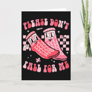 Sjuksköterska Valentine halkfria strumpor snälla r Kort