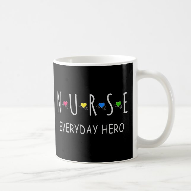 Sjuksköterska Vardags Hjälte Kaffemugg (Höger)