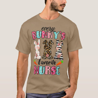 Sjuksköterska varje Bunnys är för sjuksköterskor E T Shirt