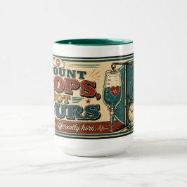 Sjuksköterska Vintage-Mugg - Roligt Sjuksköterskeh Mugg