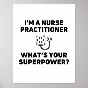 Sjuksköterska viskar din supermakt poster