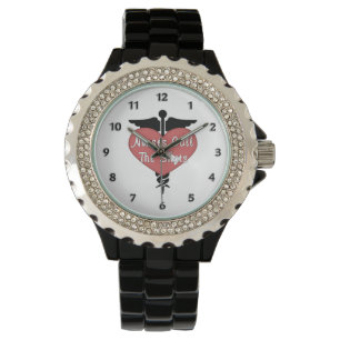 Sjuksköterskaappell shotsna armbandsur