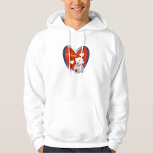 Sjuksköterskabjörn med hjärtaT-tröja och gåvor Hoodie