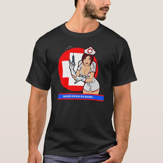 SJUKSKÖTERSKAFLICKA T-SHIRT (Framsida)