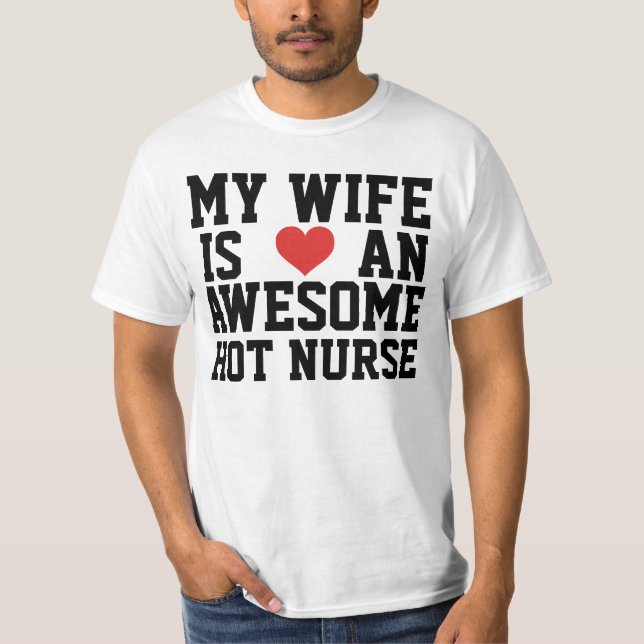 Sjuksköterskafru T-shirt (Framsida)