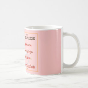 Sjuksköterskagåvor "recept för en sjukskötersk kaffemugg