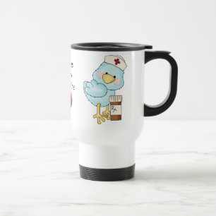 Sjuksköterskahjärtatravel mug resemugg