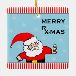 Sjuksköterskajul Julgransprydnad Keramik