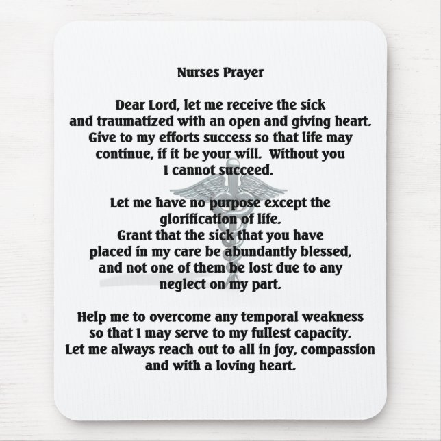 Sjuksköterskamusen vadderar musmatta (Framsidan)