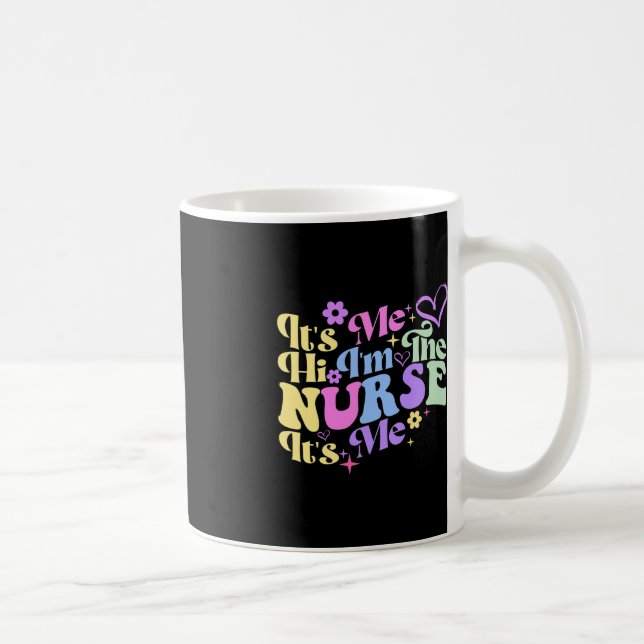 Sjuksköterskan humor, jag är Nurse RN ER NICU L Kaffemugg (Höger)