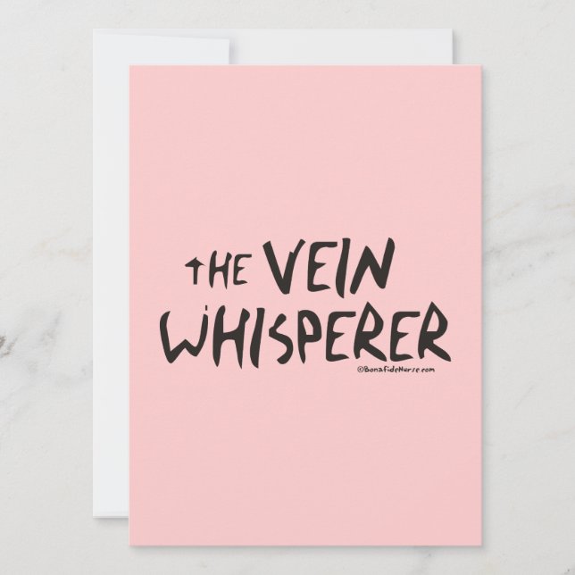 Sjuksköterskan Vein Whisperer (Framsida)