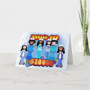 Sjuksköterskans dagskort - Groovy Nurses Kort