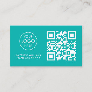 Sjuksköterskans Professionell QR-kodLogotyp Visitkort