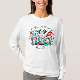 Sjuksköterskans Roligt jul T Shirt