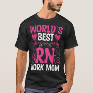 Sjuksköterskans uppskattningsvärde Worlds best RN T Shirt