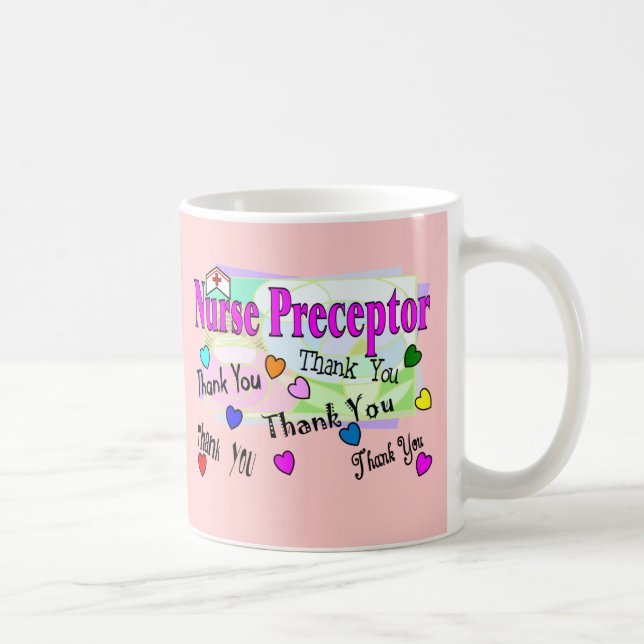 SjuksköterskaPreceptorTACK Kaffemugg (Höger)