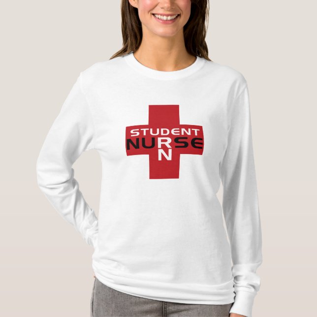 SJUKSKÖTERSKARN-STUDENT TEE (Framsida)