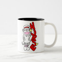 SJUKSKÖTERSKAsock monkeymugg