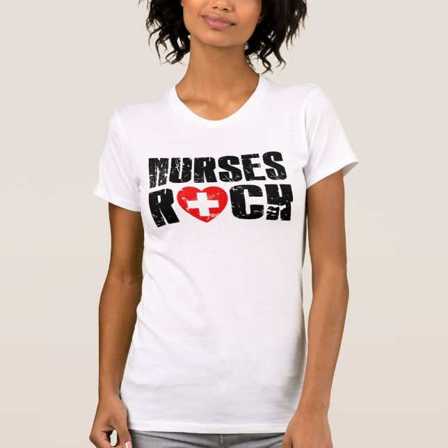 sjuksköterskasten t-shirt (Framsida)