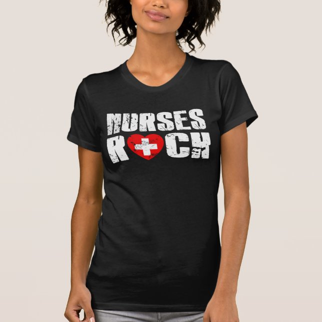sjuksköterskasten tee shirt (Framsida)