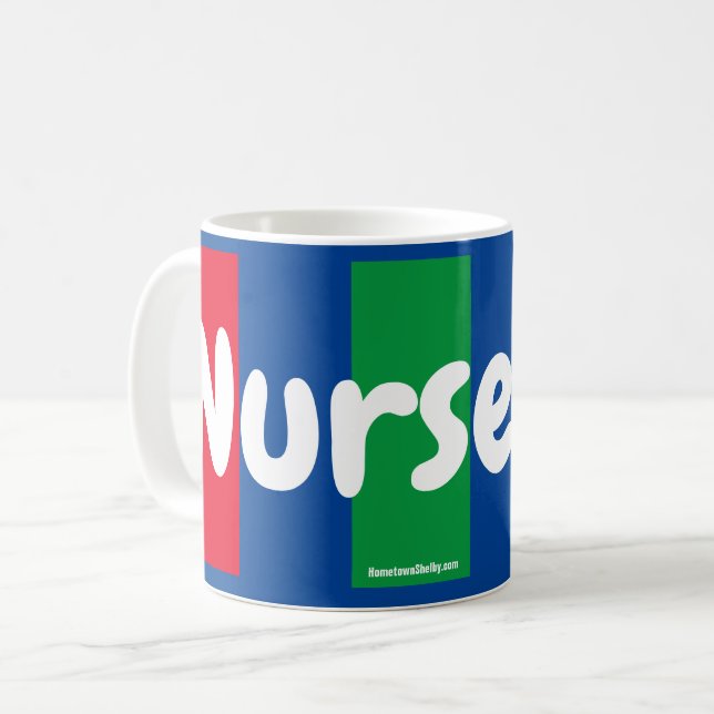 Sjuksköterske kaffemug kaffemugg (Framsida vänster)