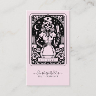 Sjuksköterske Tarot Affärskort Visitkort