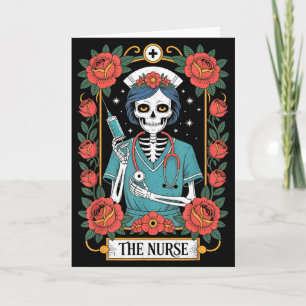 Sjuksköterske Tarotkortet  Kort