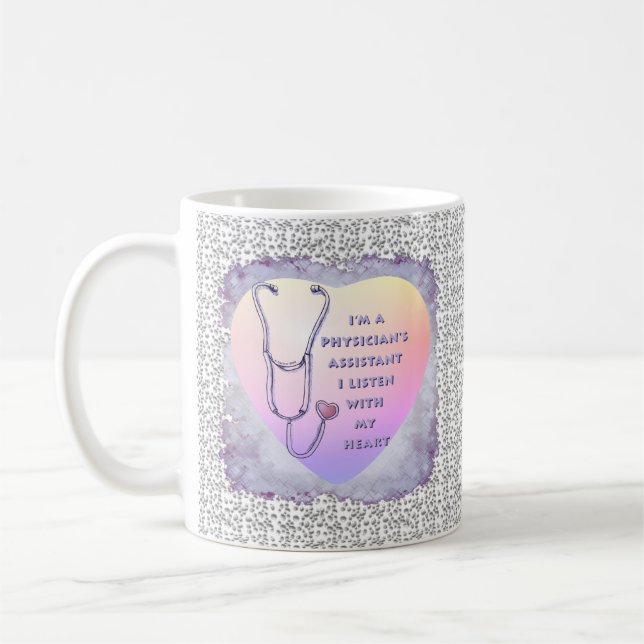 Sjuksköterskeassistent Heart Kaffemugg (Vänster)
