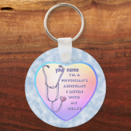 Sjuksköterskeassistent Heart Nyckelring