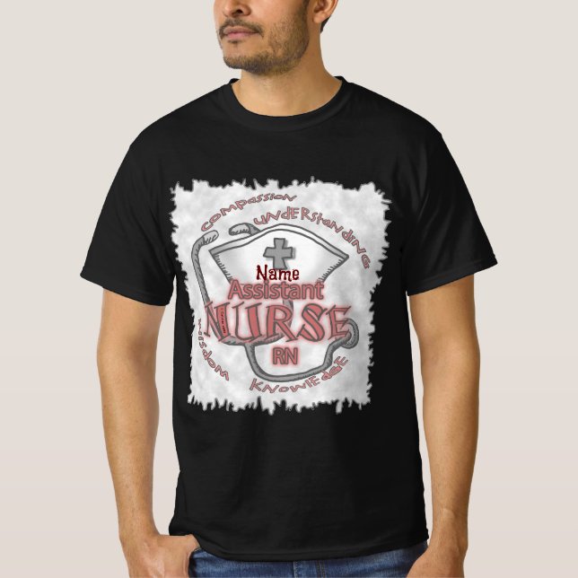 Sjuksköterskeassistenten Axiom T Shirt (Framsida)