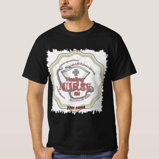 Sjuksköterskeaxiom T Shirt (Framsida)