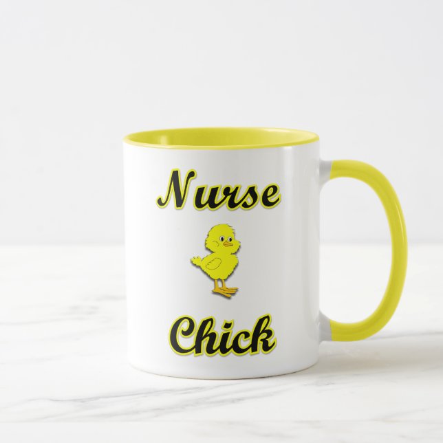 SjuksköterskeChick Mugg (Höger)