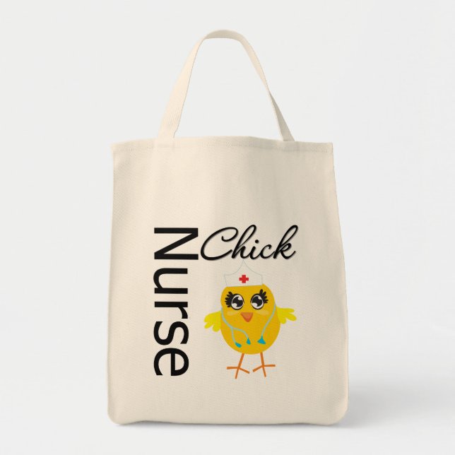 SjuksköterskeChick Tygkasse (Framsidan)