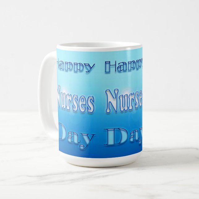 Sjuksköterskedagen Blå Kaffemug Kaffemugg (Framsida vänster)
