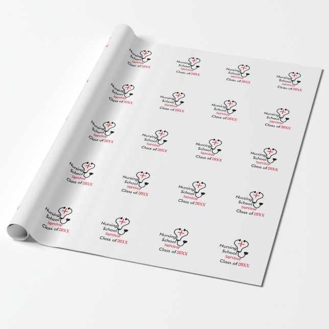 Sjuksköterskeklass för överlevande från sjuksköter presentpapper (Utrullad)