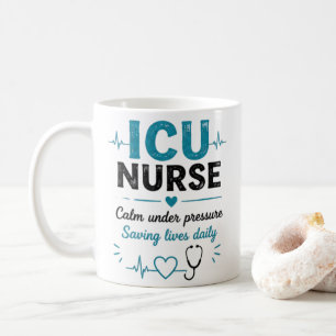 Sjuksköterskekopp för intensivvård - rolig present kaffemugg