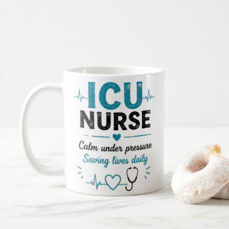 Sjuksköterskekopp för intensivvård - rolig present kaffemugg