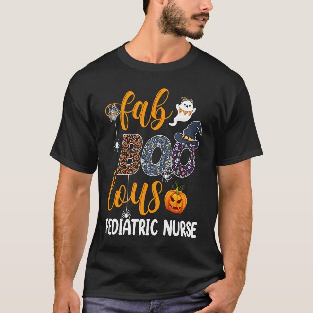 Sjuksköterskekostym för barn Faboolous Pediatrisk  T Shirt (Framsida)