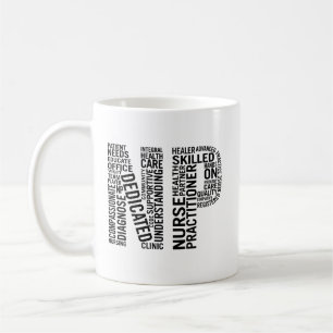 Sjuksköterskekreterare Ord Art NP Kaffemugg