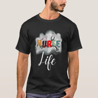 Sjuksköterskeliv för sjuksköterskans dag t shirt