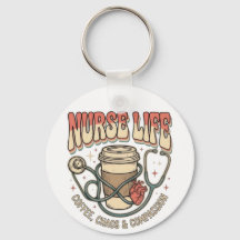 Sjuksköterskeliv Kaffe och Kaos Retro Hjärtstetosk