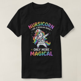 Sjuksköterskeliv med en touch av enhörningsmagi t shirt